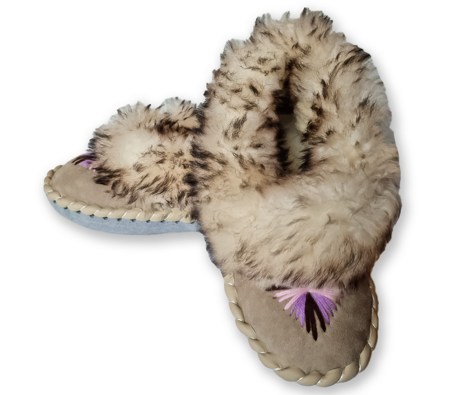 Highlander Home Slippers Warm Woolen Warm Winter Leather Slippers